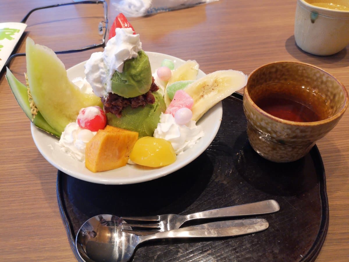 お抹茶パフェ