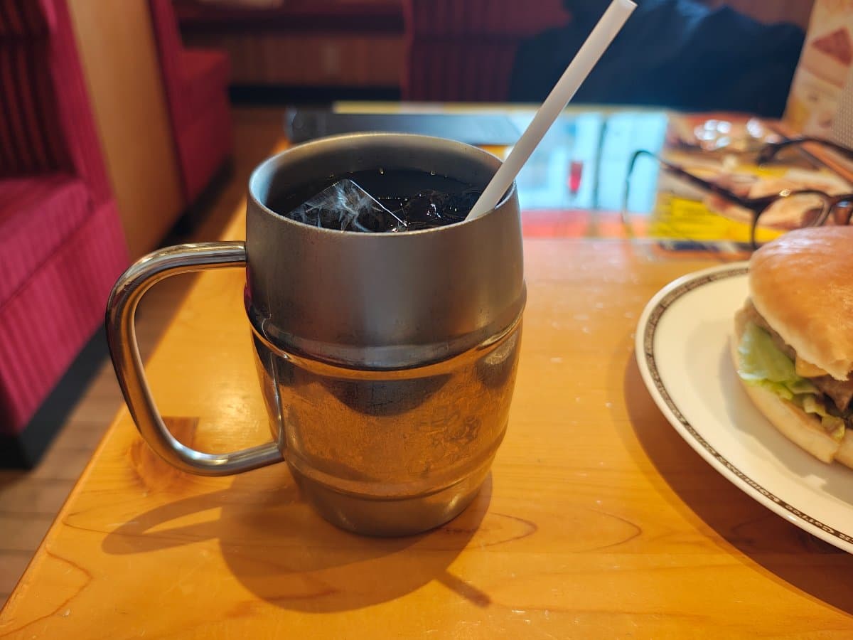 たっぷりアイスコーヒー
